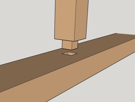 stub tenon